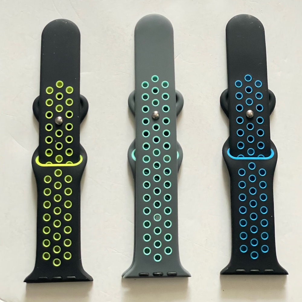 3 sets NEW[BAND] Sport Silicone For Apple Watch